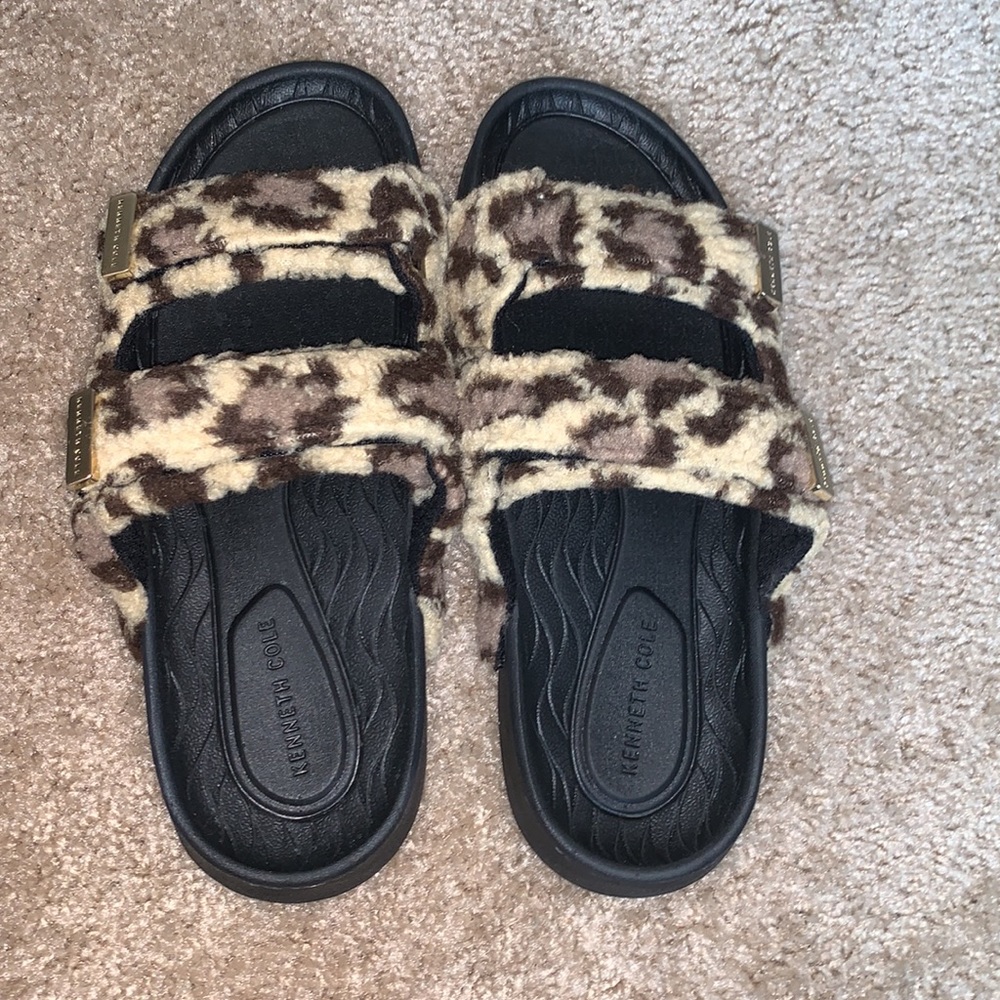 NIB KENNETH COLE * nova two band slide cozy slide sandals, NIB BUNDLE and SAVE - Picture 5 of 10